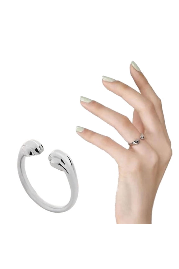 Cute Cat Paw Open Rings Lovely Jewelry Adjustable Embrace Design Rings