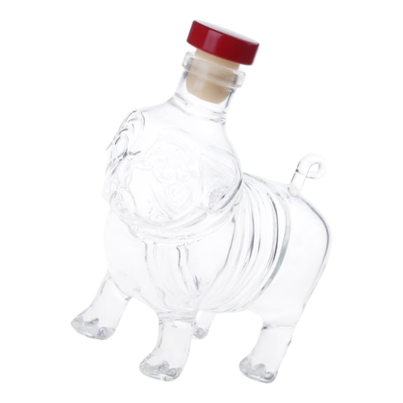 AOOOWER Cute Pugs Shape Whiskeys Decanter For Enhancing Flavor And Flavor In Alcohols