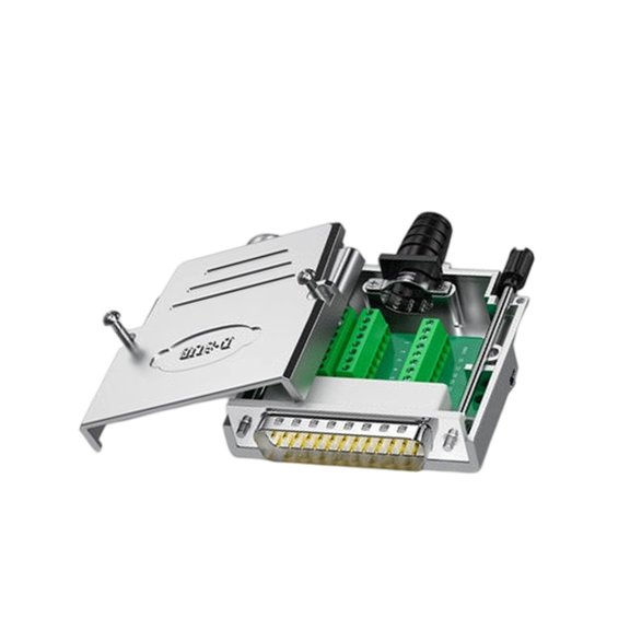 AOOOWER DB25 Port Connectors 25Pin Gold Plateds Contacts For Signal Transmission