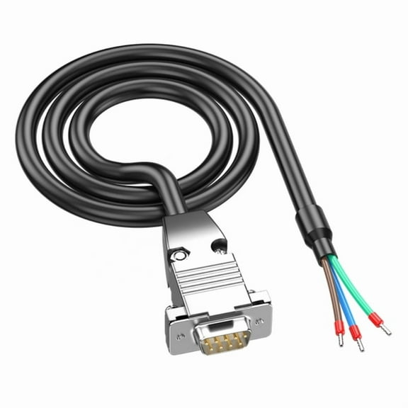 AOOOWER DB9port Serial Cable DB9port RS232 Serial Communication Cable Shielded RS485 Data Cable