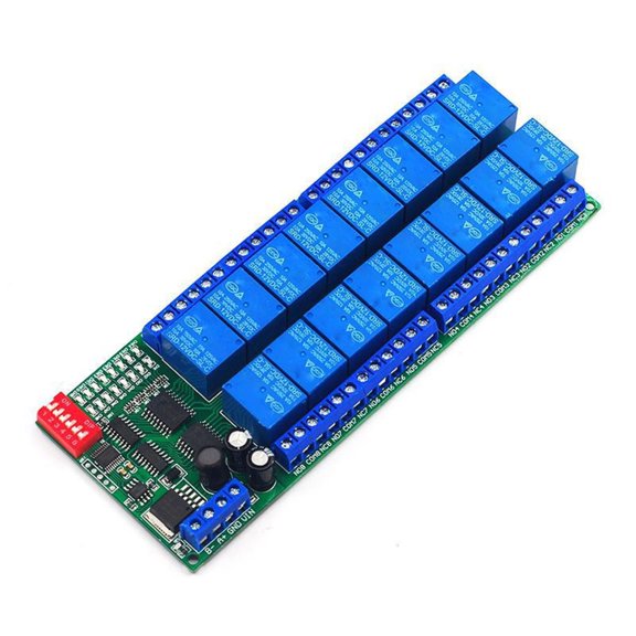 AOOOWER DC12V 32/16/8 Channel RS485 Relays Module Ideal for Home and Security Applications