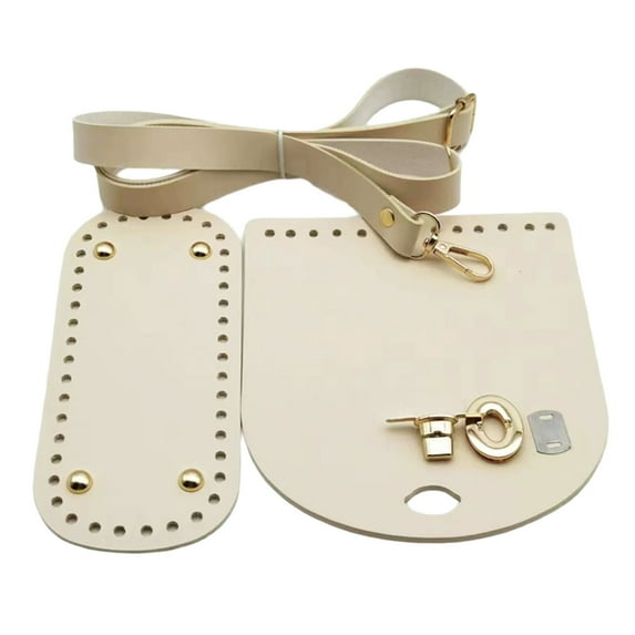 AOOOWER DIY Bag Making Kit Adjustable Shoulder Strap PU Craft Supplies For Crochet Crossbody Purse Handmade Accessories