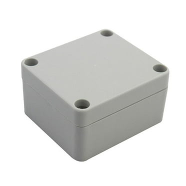 AOOOWER DIY Plastic Outdoor Waterproof Junction Boxes Electrical Control Terminal Wiring Connection Power Enclosure for Case Sealed Large/Small Size