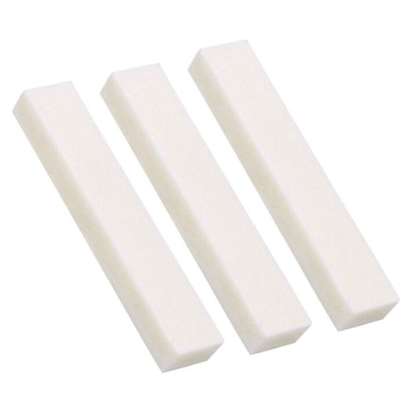 AOOOWER DIY Unslotted Acoustic Guitar Nut Unbleached Bone Guitar Nuts Blank Replacement Stringed Instrument Parts Durable