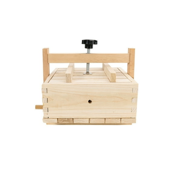 AOOOWER DIY Wooden Tofu Press Mould Set Homemade Cheese Tofu Mold Soybean Curd Tofu Making Mold Kitchen Accessories Cooking Tool