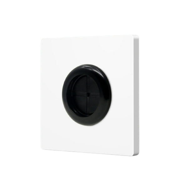 AOOOWER Decorative Wall Blank Panel Adhesive Outlet Hole Panel TV Wall Cable Air Conditioner Outlet Hole Panel Wire Hider Panel