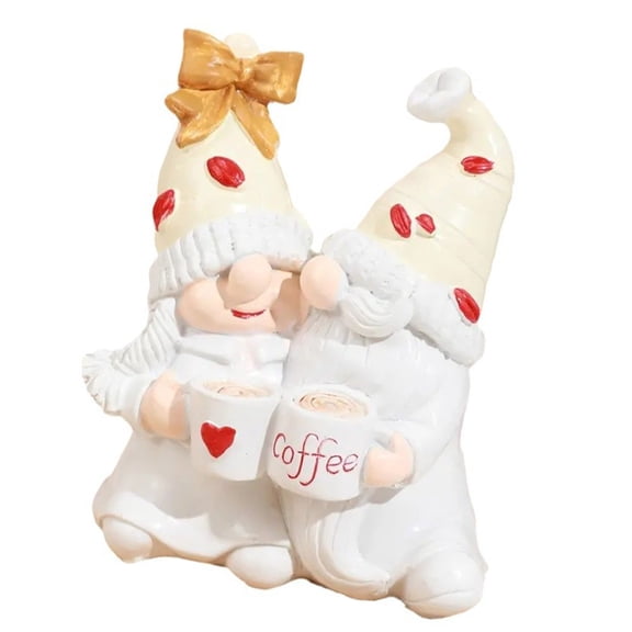 AOOOWER Delight Coffee Elf Figure Suitable For Modern Home Accent Office Decors