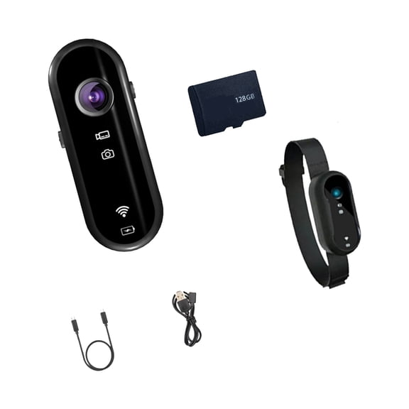 AOOOWER Dense Action Camera with 1080P Resolution IP68 Impermeable Plan Slow Motion Time Error Features Transportable Travel Essential for Sports Enthusiasts