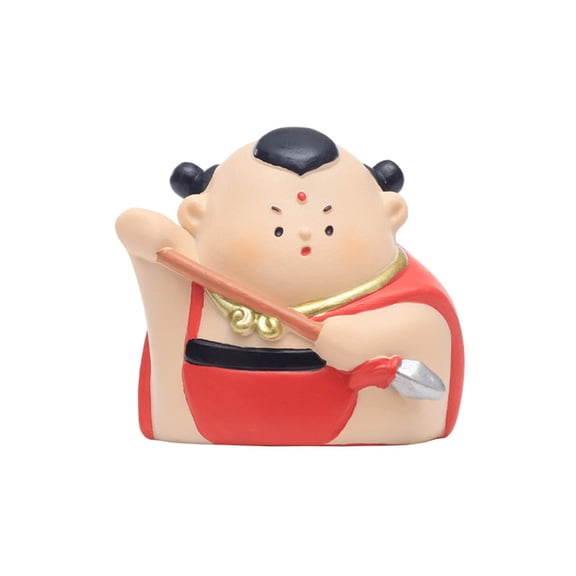 AOOOWER Detailed Buddhas Figurine Cartoon Chinese Character Monkey Pig Miniature Statue