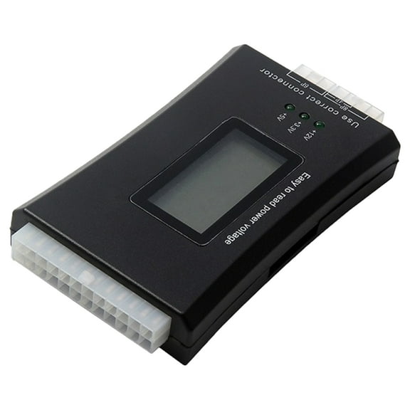 AOOOWER Digital Power Supply Tester Power Supply Checker With LCD Display Quick Testing