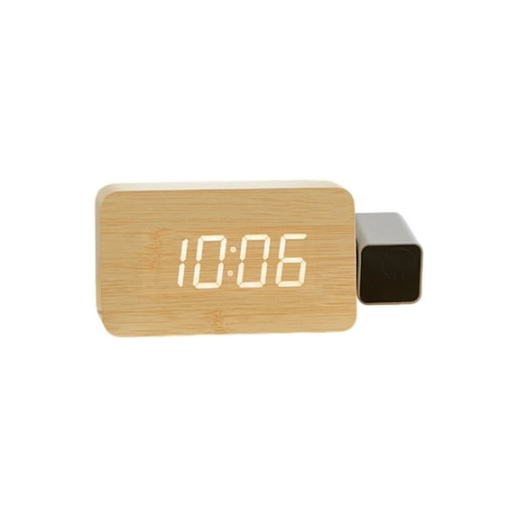 AOOOWER Digital Projections Alarm Clocks for Bedrooms Loud Duals Alarms for Kids Elderly
