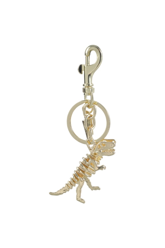 Dinosaur Skeleton Keychain Fashionable Bag Charm for Trendy Accessory Lovers