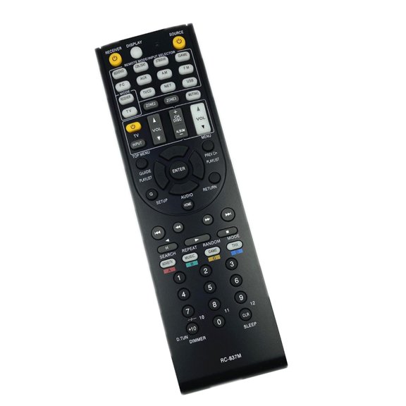 AOOOWER Direct Replacement IR Remote Control For RC837M RC837M RC837M Receiver