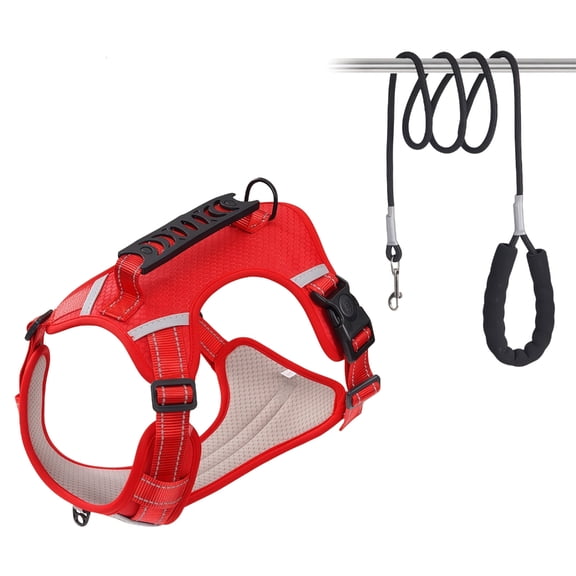 AOOOWER Dog Harness Vest for Large Medium Dogs Harnesses for Swimming Soft Handle