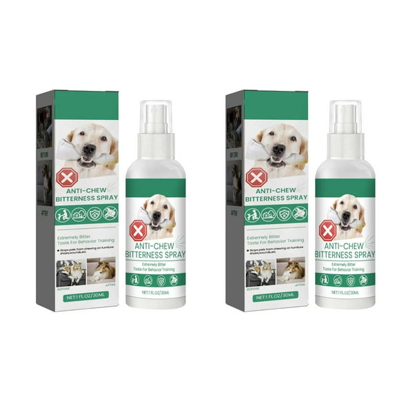 AOOOWER Dog Sprays Deterrents for Kittens and Cats Safe for Furniture Floor and More with Paraffin Protects Sofa Bed Fabric