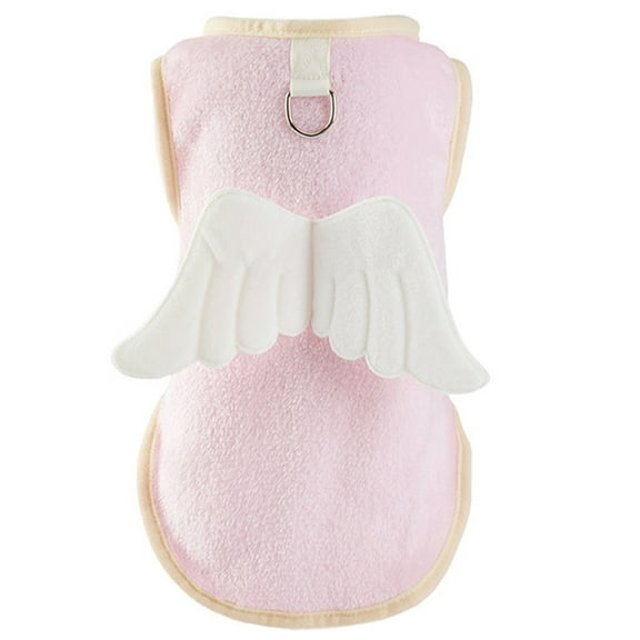 AOOOWER Dog Vest Clothes Outfit with Cartoon Wing Clothes for Boy Girl Dog Spring