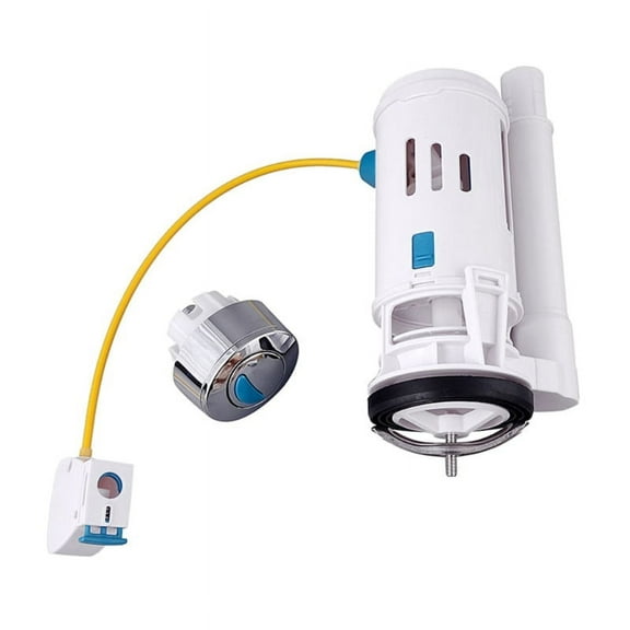 AOOOWER Double Flush Toilet Tanks Valves Convenient Line Control Side Press Drain Valves
