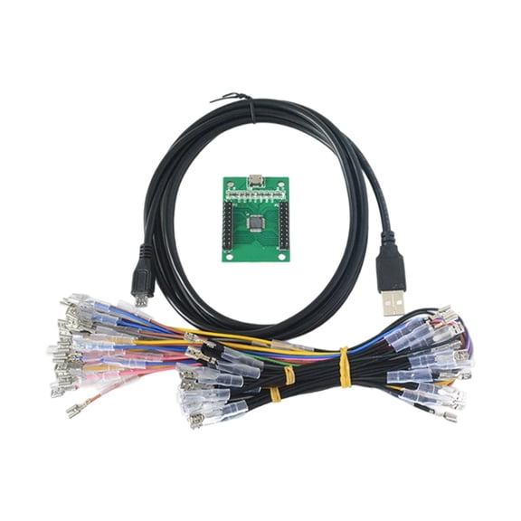 AOOOWER Driver Without Joystick Interfaces Module Control Panel Board for PC Game Use