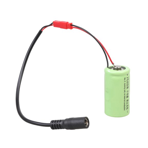 AOOOWER Dummy Battery Holder LR14 C Type 0V Output Connects JST Male Female For Toy Power