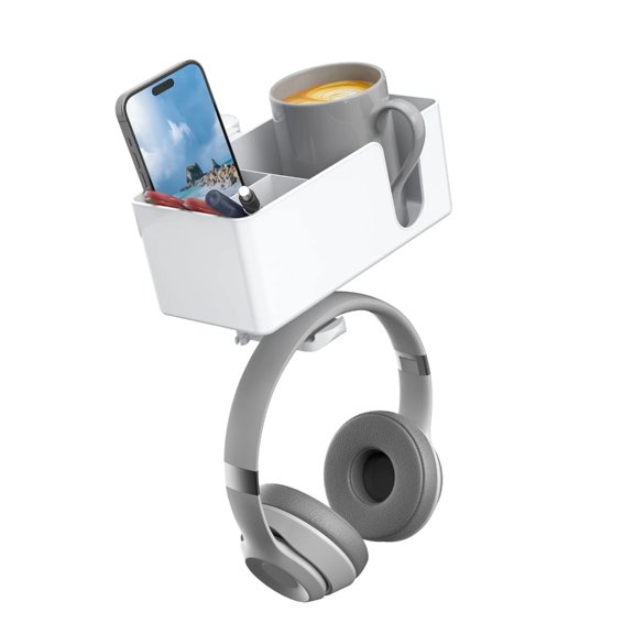 AOOOWER Durable Desk Bracket Featuring 360 Degree Rotation and Soft Padding For Scratch Resistant Mounting On Desks