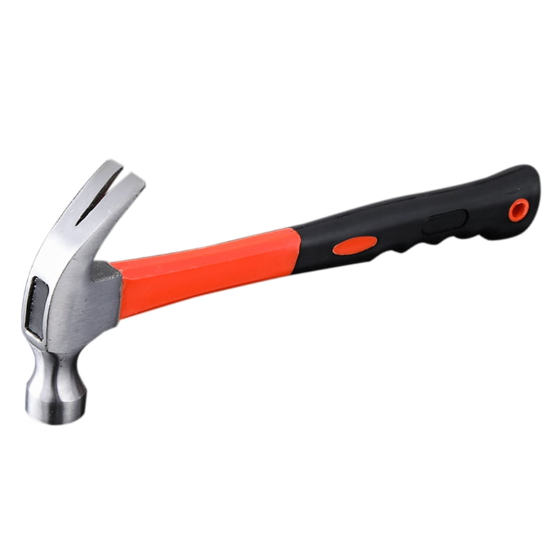 AOOOWER Durable Nonslip Rubber Handle Claw Hammer for Pulling Nails