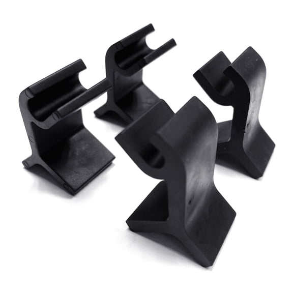 AOOOWER Durable Plastic Baking Tray Holders For Oven Refrigerator With Nonslip Base Kitchen Organizers