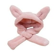 thumbnail image 1 of AOOOWER Ear Protective Pet Headwears Hat Winter Warm Plush Hoodie Hat for Dogs and Cats, 1 of 16