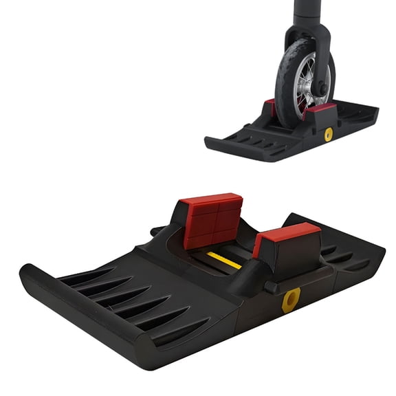 AOOOWER Easyly Install Ski Adapter For Narrow Tire Strollers Bikes 1.4kg Light weight Construction Secure Winter Activity