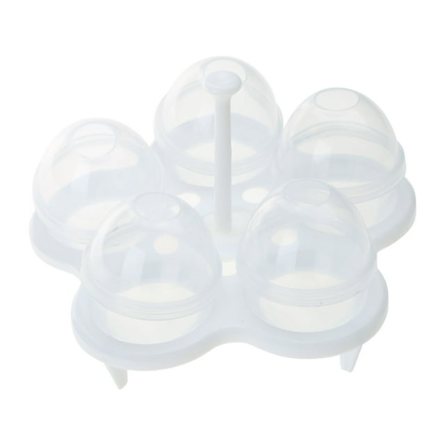 AOOOWER Egg Poachers NON-stick Cooking Hard Boil Eggs Cooker Without Shells 5 Eggs