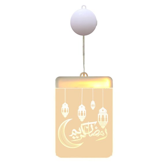 AOOOWER Eid Ramadans LED Hanging Light for Porch and Balcony Decoration Decorative Lamp
