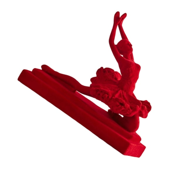 AOOOWER Elegant Ballet Dancer Statue Resin Sculpture Handmade Home Decoration Art For Living Room Office Dance Studio Display