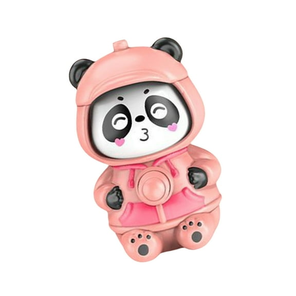 AOOOWER Elegant Panda Face Changing Keychain Unique Keyrings Perfect For Bags And Car