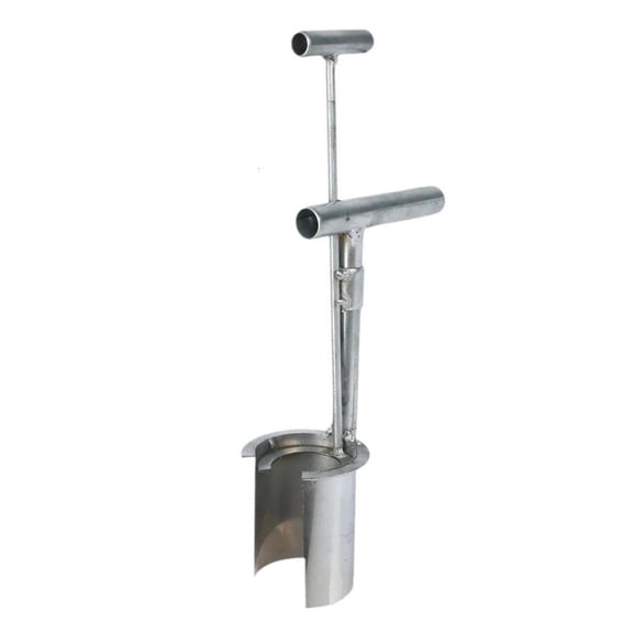 AOOOWER Ergonomic Bulb Planting Tool Transplanter Garden Digger for Quick Soil Drilling Soil Release