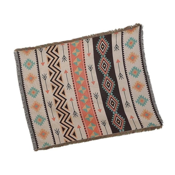 AOOOWER Exotic Sofa Slipcover Ethnic Wall Tapestry Vibranted Color Indian Type for Wall Hanging or Outdoor Use 160x130cm