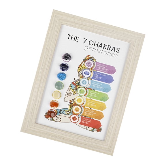 AOOOWER Exquisites Gemstones Display Frame Featurings Zodiacs Themes for Gift Giving