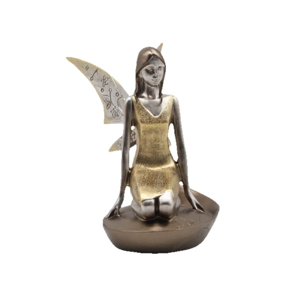 AOOOWER Faery Statue Ornament Angel Sculpture Realistic Faery Figurines Decors Table Decoration for Home Office Decorations