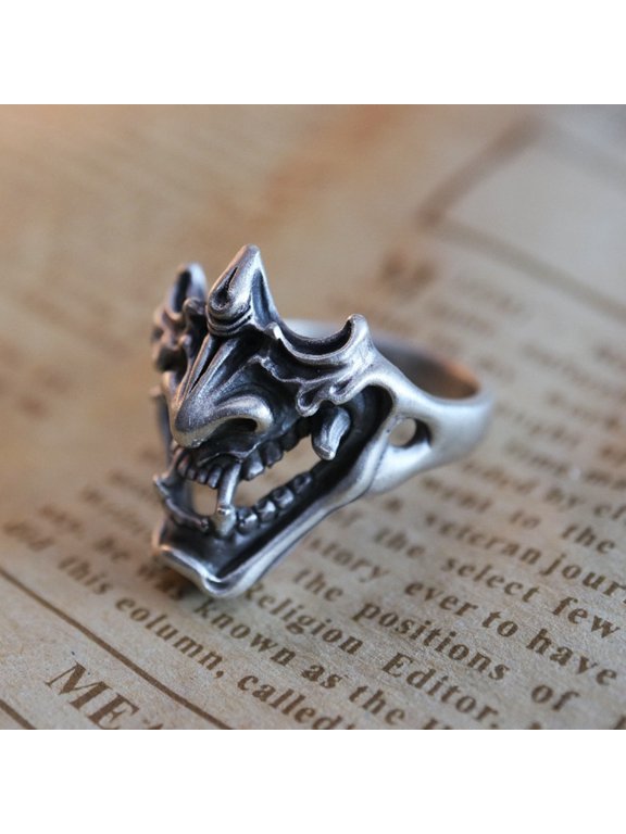 Fashion Demon Open Ring Adjust for Women Men Korean Street Fashion Jewelry