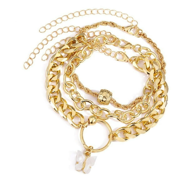 AOOOWER Fashion Wrist Jewelry Adjustable Charm Bracelet Offering Comfort for Women Girl