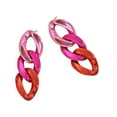 thumbnail image 1 of AOOOWER Fashionable Candy Tone Chain Earrings Accessory To Enhances Your Outfits Charm, 1 of 11