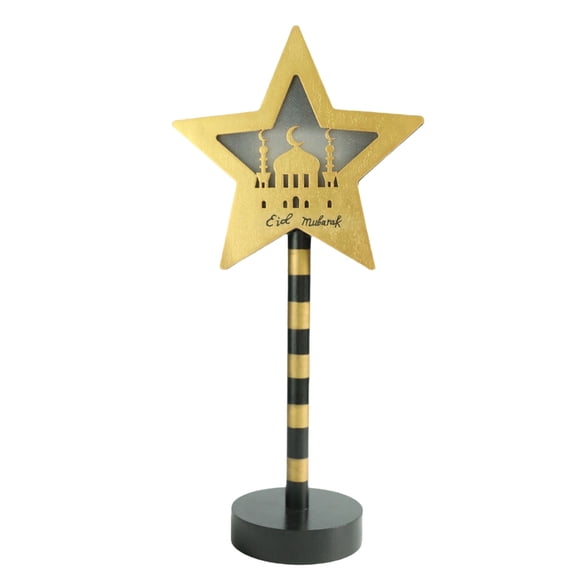 AOOOWER Festival Lights Middle Eastern Wood Decorations Suitable for Home and Mosque
