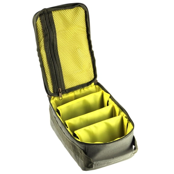 AOOOWER Fishing Reel Carry Fishing Reel Gear Organizers Reel Storage Case Fishing Reel Gear Bag, Waterproof Fishing Tackle Bags