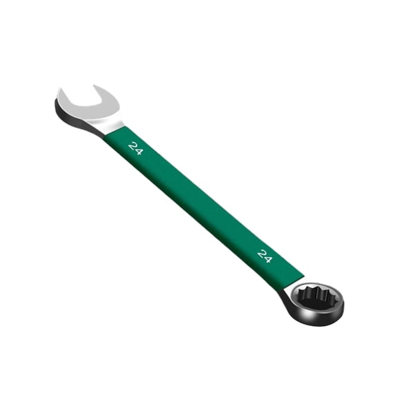 AOOOWER Fixed Head Ratchet Spanner 6mm-32mm Professional Chrome Vanadium Steel Combination Wrench