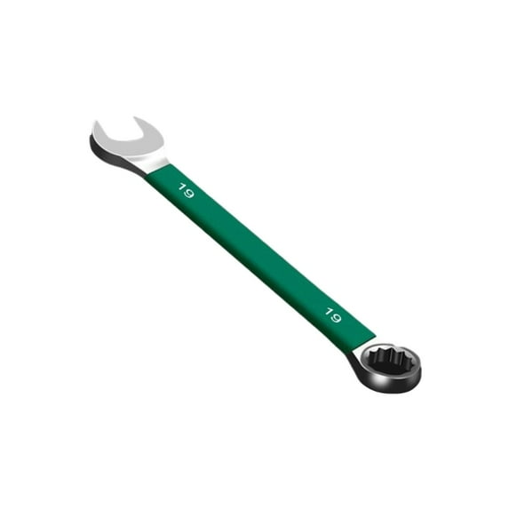 AOOOWER Fixed Head Ratchet Spanner 6mm-32mm Professional Chrome Vanadium Steel Combination Wrench
