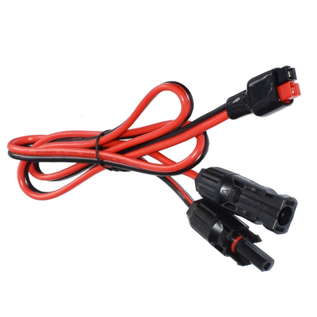 AOOOWER Flexible 10AWG Solar Power Cable for Connecting Solar Panel To Portable Generators