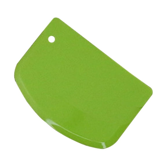 AOOOWER Flexible Plastic Scraper Practical Bench Scraper Multipurpose Kitchen Household Cream Cake Pizza Cutters Bench Scraper