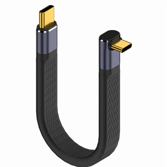 AOOOWER Flexible USB C Sync Cable 240W Fast Charge 40Gbps Fast Speed Data Transfer Soft