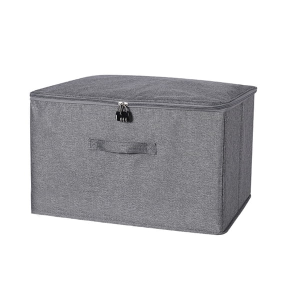 AOOOWER Foldable Security Storage Container With Key Oxford Fabric Home Organization