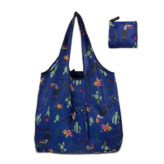 AOOOWER Foldable Shopping Bag Reusable Convenient for Groceries Say No to Plastics Bags