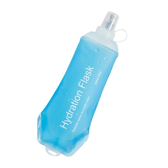 AOOOWER Foldable Sports Bottle Reusable Drink Pouches Concealable Drinking Bag Drink Flasks Extendable Water Bottle Water Bag