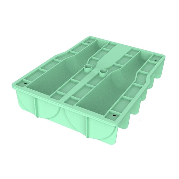 AOOOWER Food Grade Silicone Cylinders Ice Mold Integrated Tray for Household Use Practical Beverage Tool